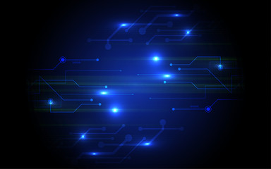 Abstract technology background Hi-tech communication concept innovation background vector illustration