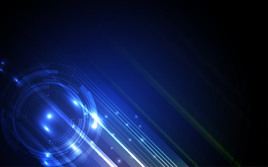Abstract technology background Hi-tech communication concept innovation background vector illustration