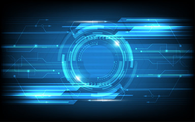 Abstract technology background Hi-tech communication concept innovation background vector illustration