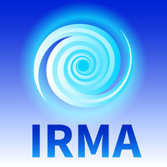  Symbol  of hurricane Irma