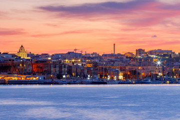 Fototapeta premium Valletta. The modern area of Sliema.