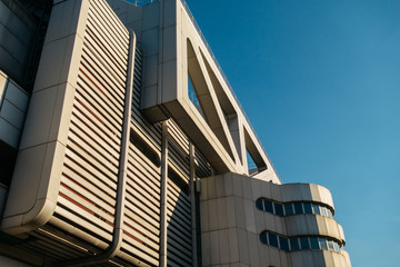 Obraz premium big industrial steel complex architecture