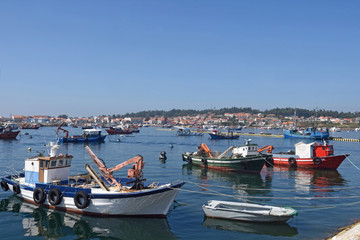 Fototapeta na wymiar Porto do xufre, Illa de Arousa, Pontevedra province, Galicia, Spain