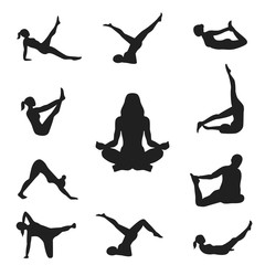 illustration yoga