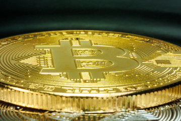 bitcoin with white background