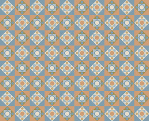 Abstract Vintage Geometrical Pattern