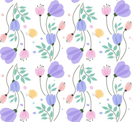 flower pattern vector 05