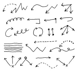 Doodle Arrow set