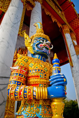 Thai Giant in Temple, the Guardian 
