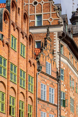 Fachwerkhäuser in Danzig