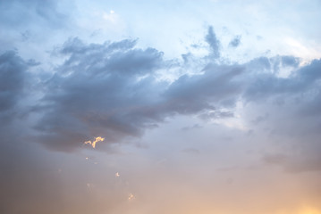 Evening sky