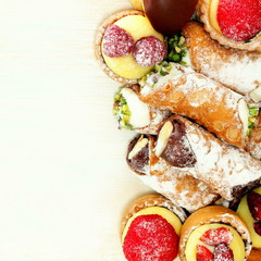 Cannoli e pasticceria siciliana