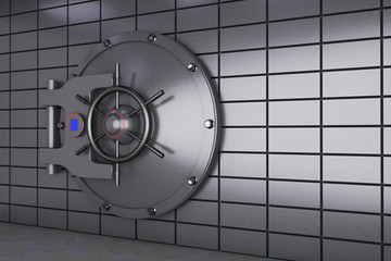 a big bank vault