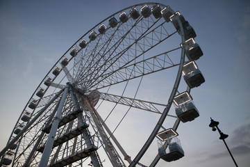 It rotates at the end of the day panning