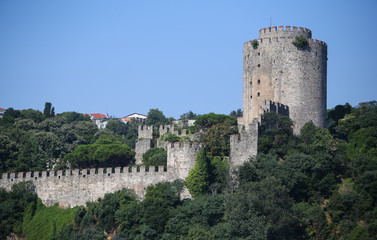 Rumelian Castle in Istanbul City