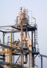 petrochemical plant installations