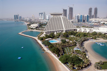 View from Doha, Qatar