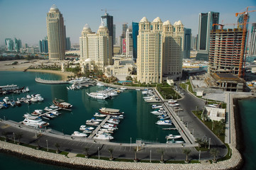 Obraz premium Building the new Doha