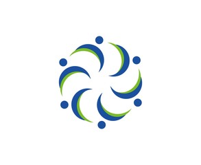 Obraz premium People logo