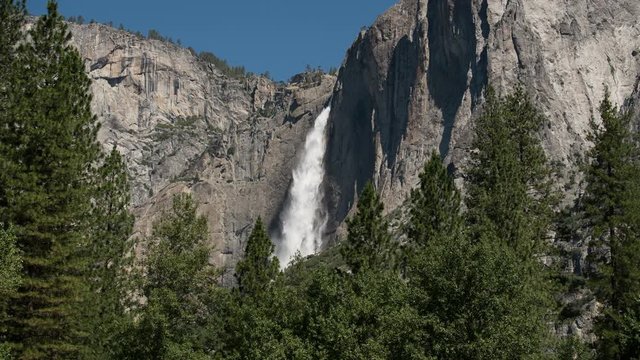 Yosemite National Park Yosemite Falls Time Lapse 