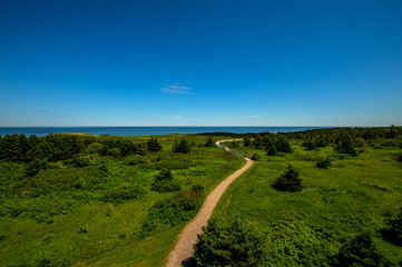 Road to the beach at Greenwich, Prince Edward Island