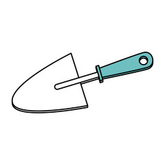 spatula construction tool icon image vector illustration design