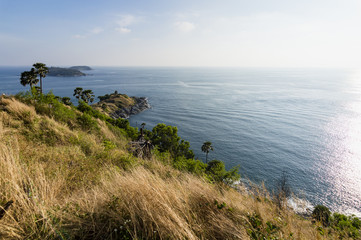 Fototapeta premium Phromthep Cape landscape in Phuket, Thailand