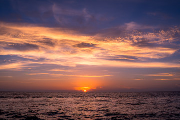 Sunset over the Gulf Of Mexico