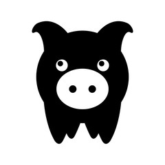 piggy bank saving money cash invest concept vector illustration