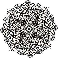 mandala icon design