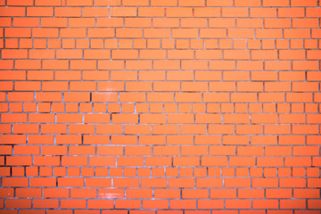Fototapeta na wymiar Red brick wall background