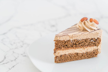 coffee cake on plate