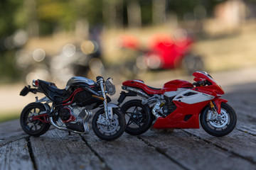 Motos miniatures © Andre