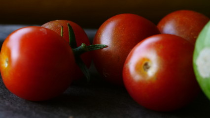 Cherry Tomaten Nahaufnahme 