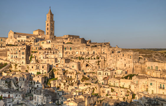Matera al tramonto
