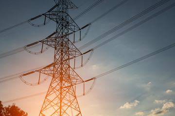 high voltage pole