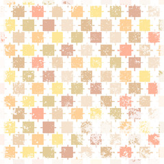 Grunge Squares Pattern