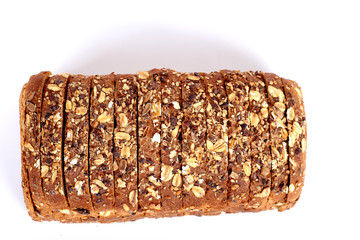 multi grain bread with slices