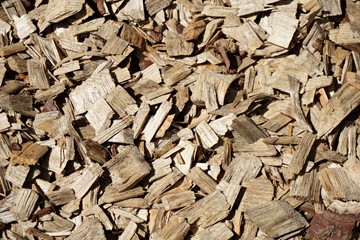 Wooden chips.