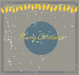 Snowfall Christmas Banner