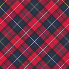 Seamless pattern check plaid fabric texture