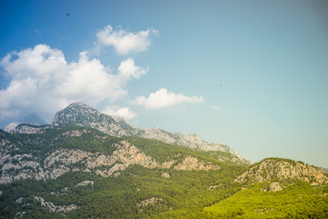 Taurus mountain in Turkey