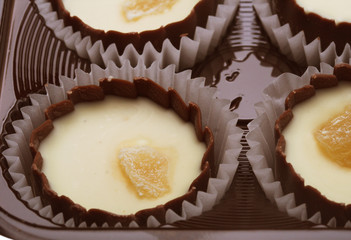 Chocolates in a box