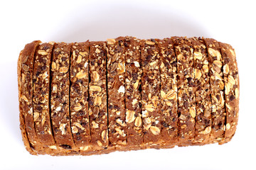 multi grain bread with slices