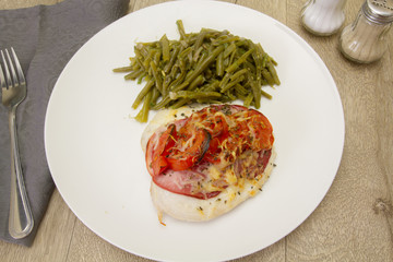 escalope de poulet à l'italienne