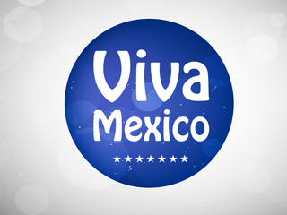 illustration of elements of Mexico Independence Day Background
