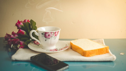 Good morning your lover by coffee 