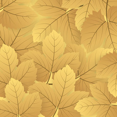 Vintage Leaves Background