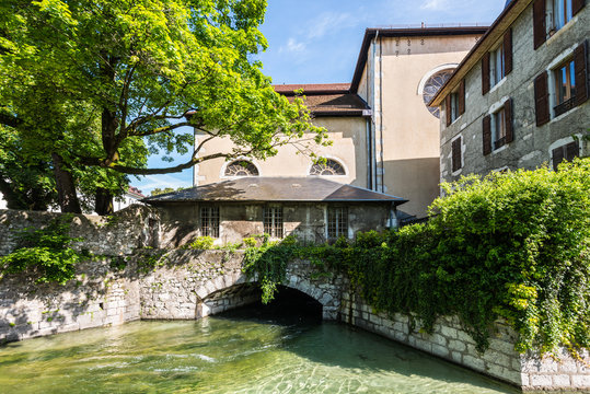 Architecture of Annecy, France, Europe