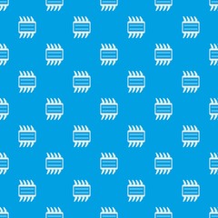 CPU pattern seamless blue